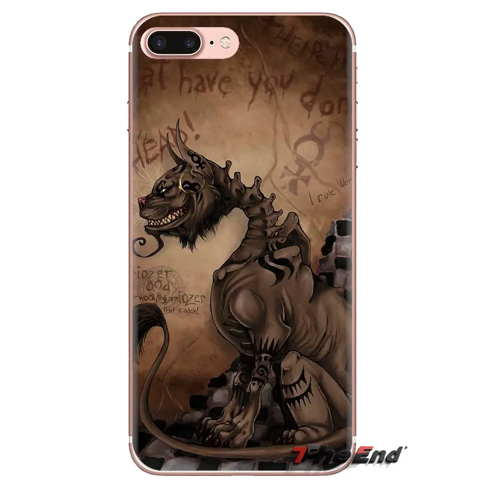 For Xiaomi Redmi 4A S2 Note 3 3S 4 4X 5 Plus 6 7 6A Pro Pocophone F1 Alice in Wonderland Space Cheshire Cat Soft TPU Phone Cover |