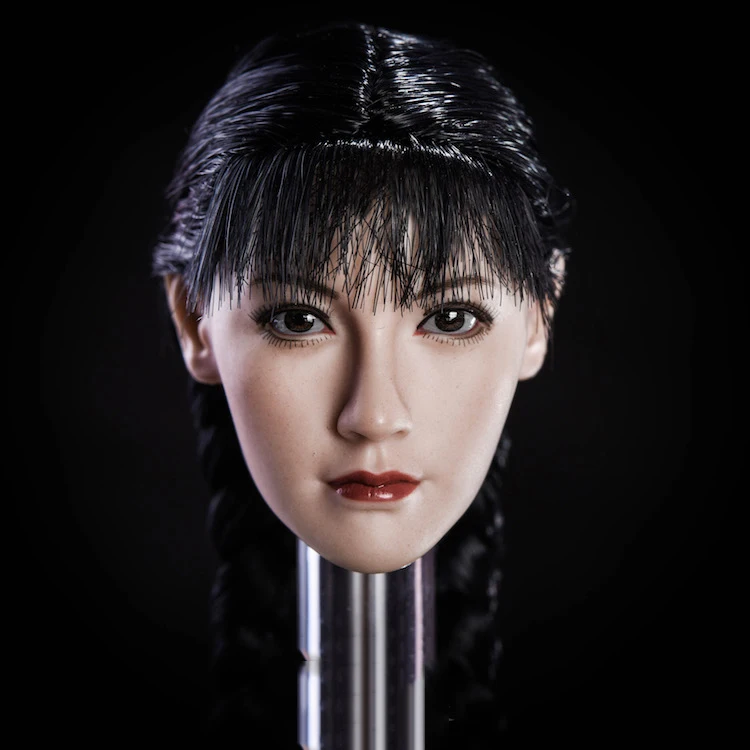 Коллекционная Fang 1/6 весы Красота Азии голова девочки Mai Shiranui резная женская