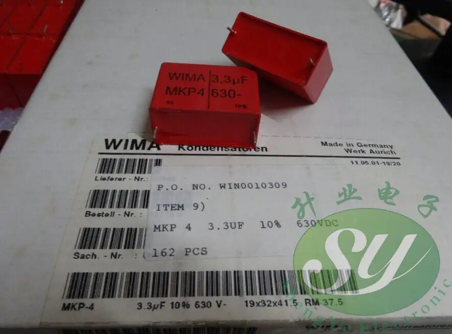 2019 горячая распродажа 10 шт/20 шт WIMA MKP4 серия 3 мкФ 630V абсолютно новый оригинальный