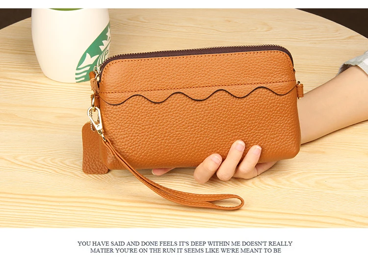 Женский кошелек, фирменный дизайн, Cartera Mujer, натуральная кожа, клатч, кошельки, 4 цвета, модный, длинный, Carteira Feminina, женский кошелек