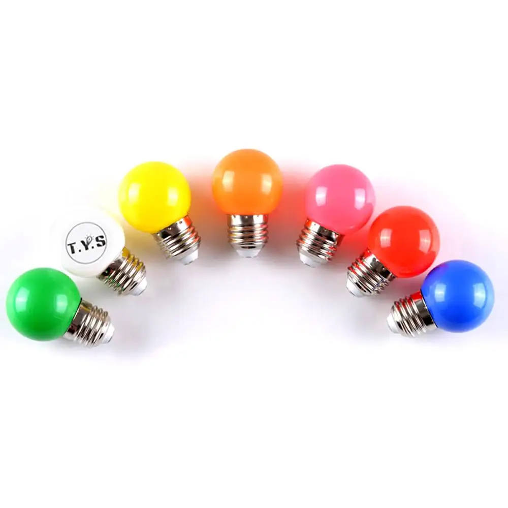 Led Красочный лампы E27 220 Рождество для свадьбы свет украшения комнаты декор