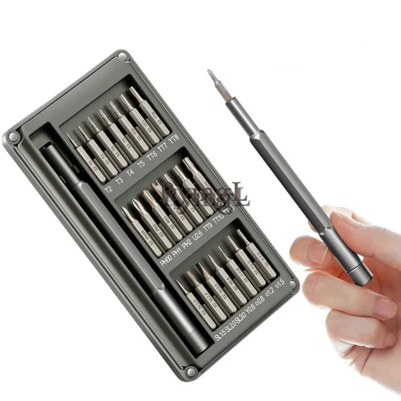 # Original Daily Use Screwdriver Kit 24 Precision Magnetic Bits AL Box Screw Driver smart home Set | Инструменты