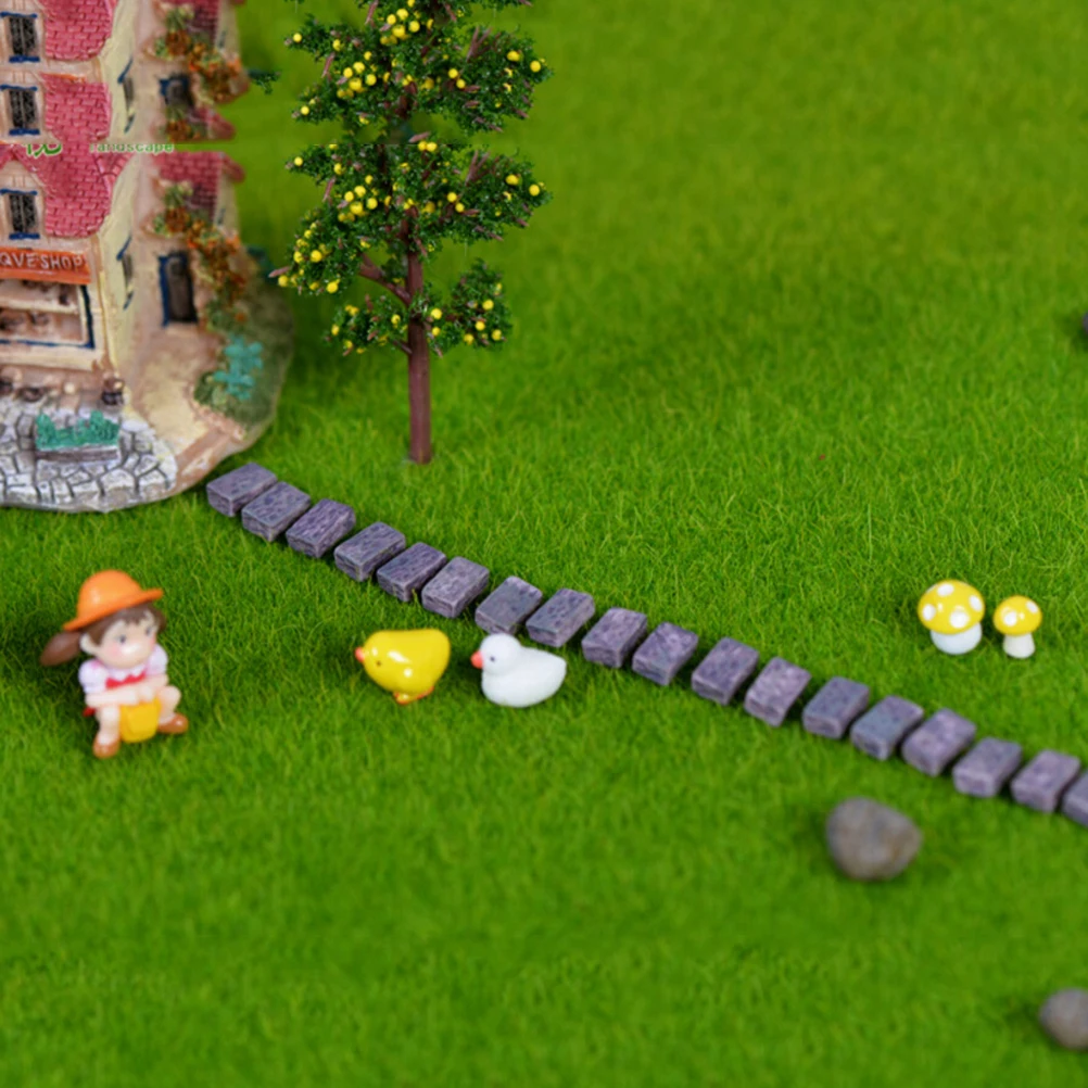 10 шт./лот маленькая кирпичная стена микро ландшафтное украшение для сада декор DIY
