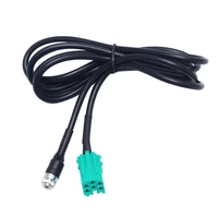 new 150cm aux cable adapter mini iso 3 5mm jack cable for renault clio kangoo laguna oem radio cd player wire cable cas028