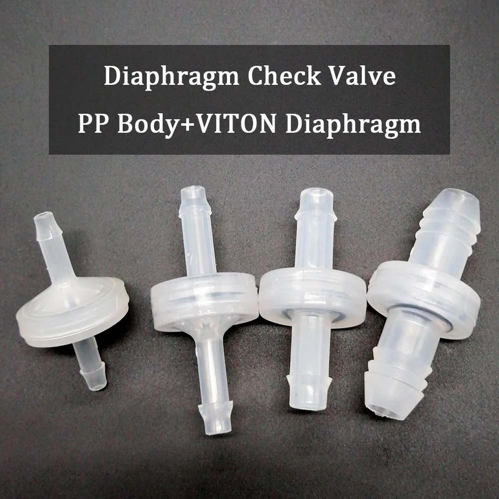 Бесплатная доставка 1/8 &quotдо 3/8&quot PP пластиковый обратный клапан в одну сторону