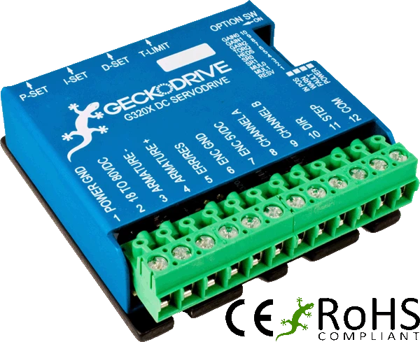 

Цифровой серводвигатель Geckodrive G320X