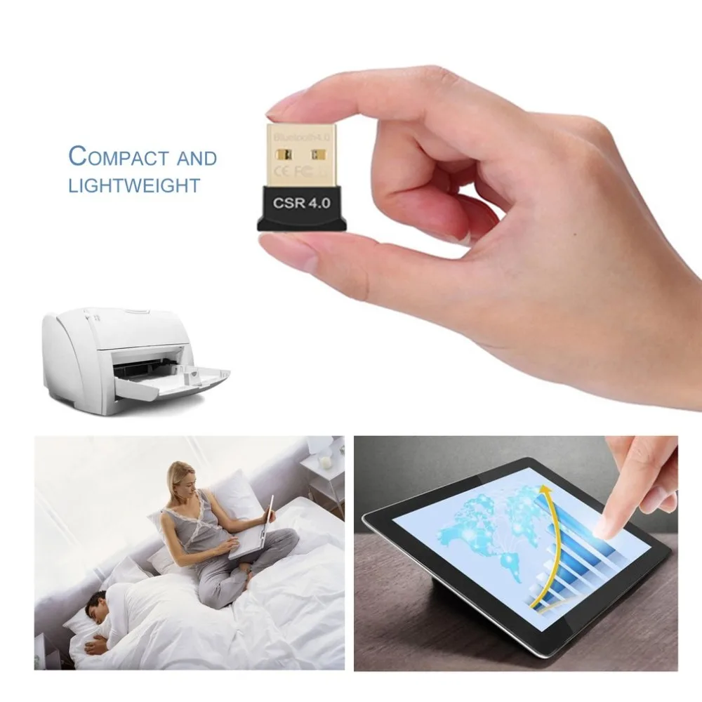USB 2 0 CSR 4 адаптер без привода подключи и играй портативный беспроводной HD стерео