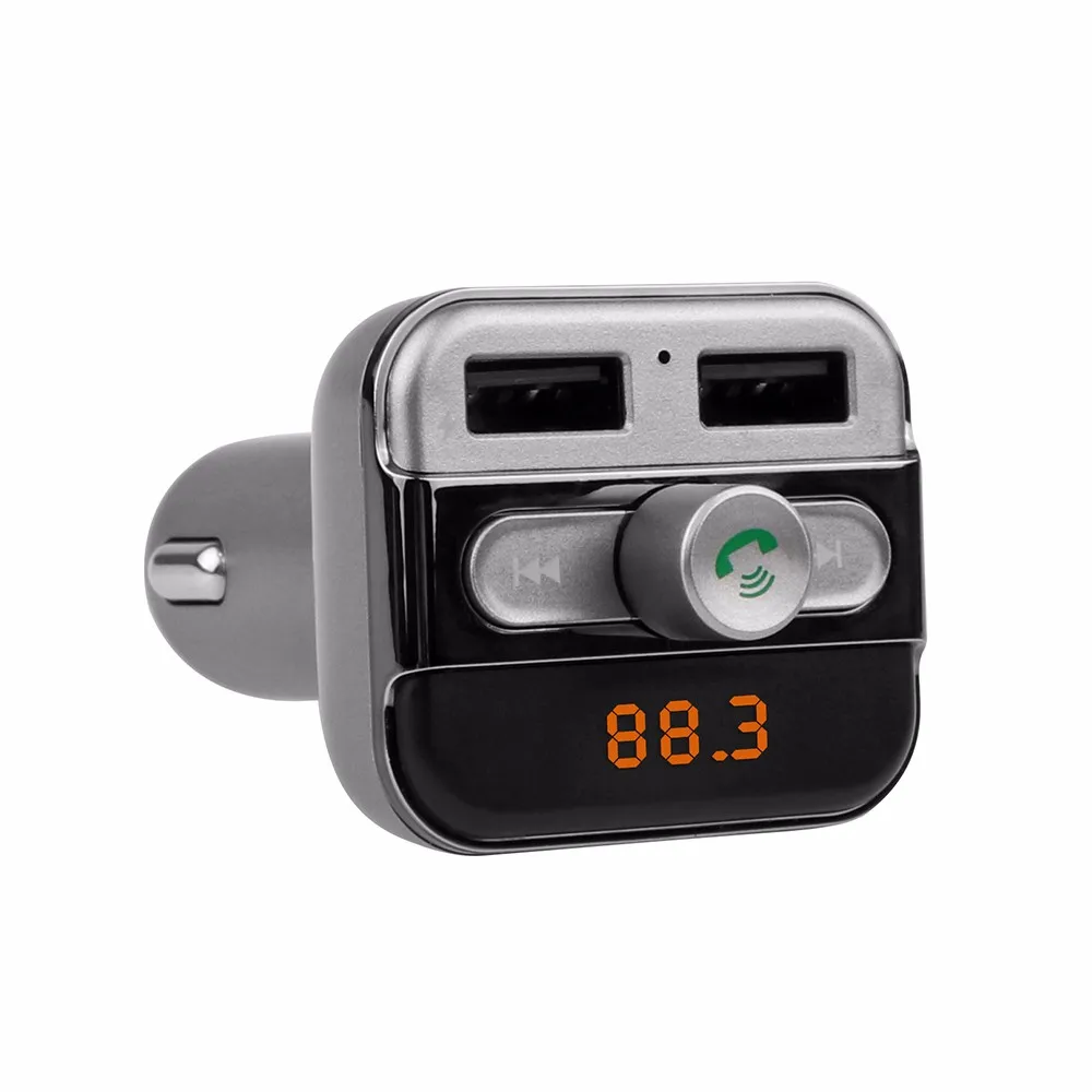 Автомобильный комплект Onever с Bluetooth, Handsfree, fm-передатчик, MP3 музыкальный плеер, 5 В, 3,4 А, двойной USB, автомобильное зарядное устройство, поддержка Micro SD карты, 32G