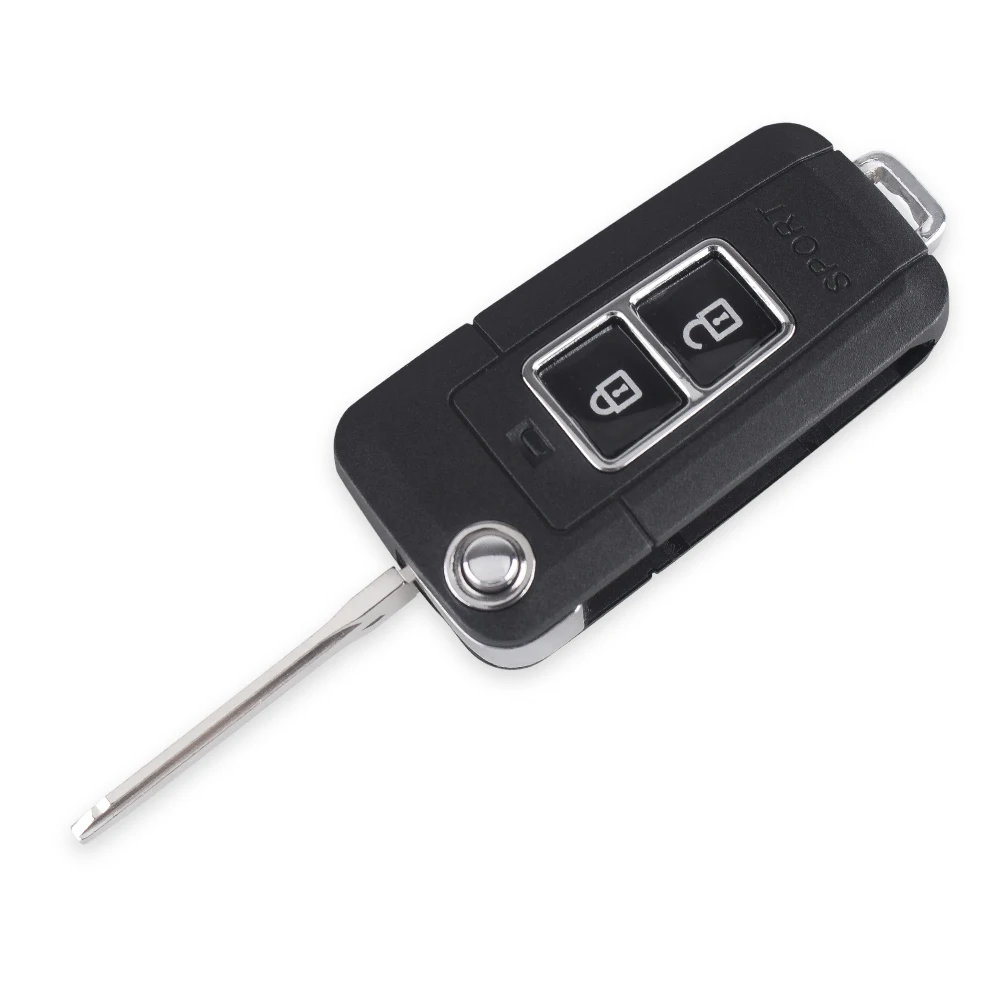 KEYYOU для Toyota Camry Prado Highlander Yaris Vios 2/3 кнопочный чехол ключей Fob модифицированный