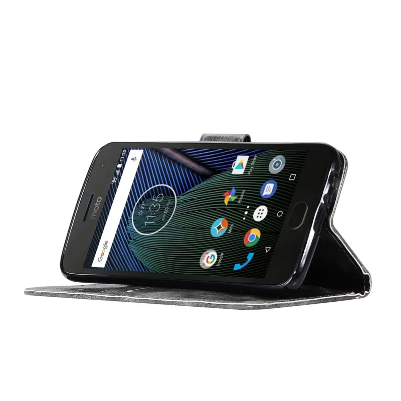 For Motorola Moto G5 Case G 5 5.0 Wallet PU Leather Phone XT1676 XT1672 Cover Flip | Мобильные телефоны и аксессуары