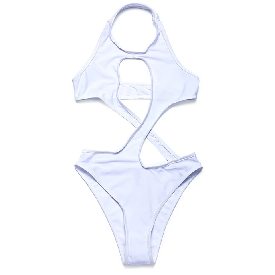 BANDEA 2017 сексуальный женский купальник купальный костюм Монокини однотонный