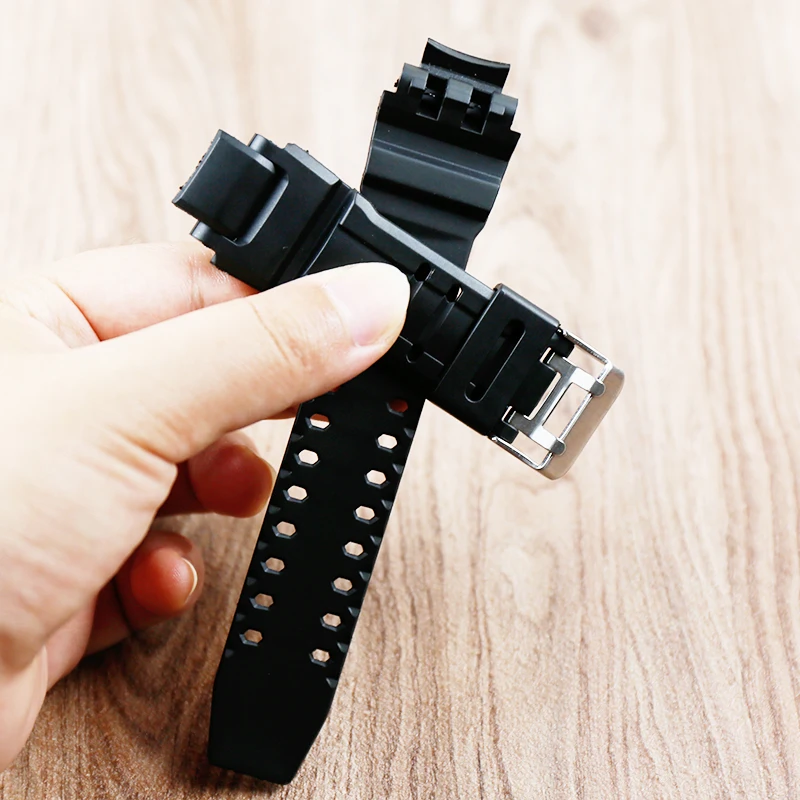 Аксессуары для часов из полимера Черный Сменный ремешок аксессуары Casio G Shock