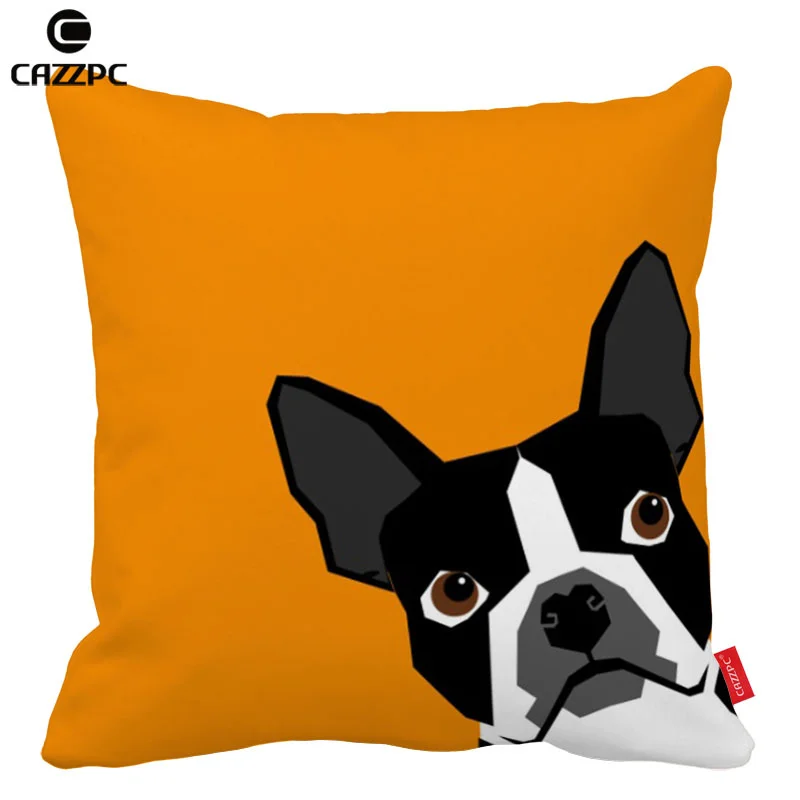 Huskie Border Collie бульдог терьер собака кошка печать на заказ автомобильные Чехлы