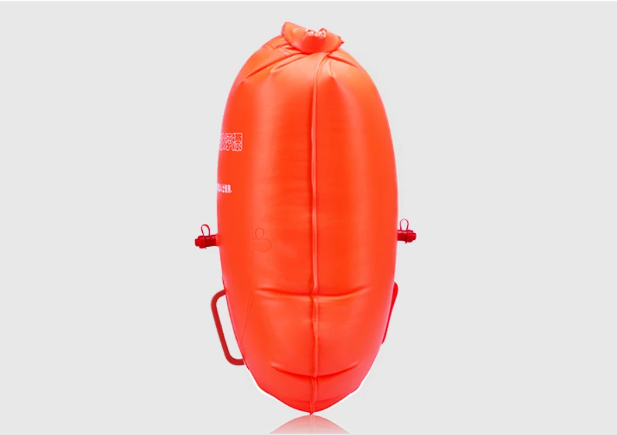 Amalibay Safety swim ming плавающая сумка надувной спасательный буй Флотационная сухая водонепроницаемая сумка для бассейна открытая вода морской плавание Двойная подушка безопасности