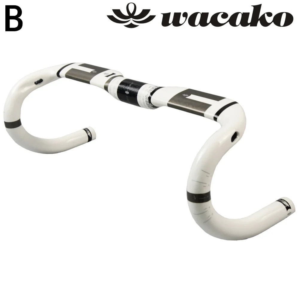 Wacako недорогой полностью карбоновый руль для дороги велосипедные аксессуары