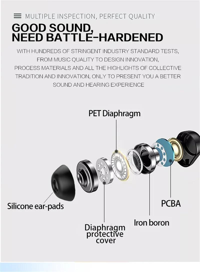 2019X10 Bluetooth 5,0 наушники сенсорные мини-TWS водонепроницаемые настоящие Беспроводные наушники с шумоподавлением и чехол для зарядки