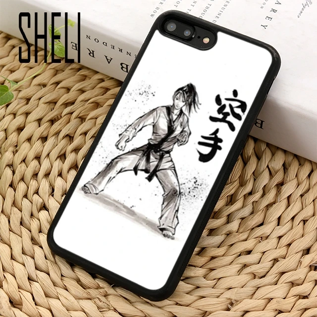 SHELI Япония Каратэ боевое искусство чехол для телефона iPhone 5 6 6s 7 8 plus 11 pro X XR XS max Samsung