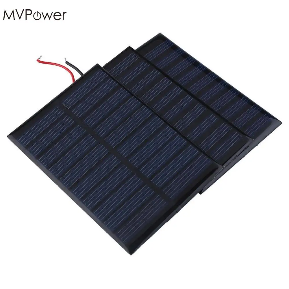 Мини аккумулятор MVPower на солнечных батареях 5 В 0 8 Вт 160 мА|solar panel battery|battery panelsolar mini |
