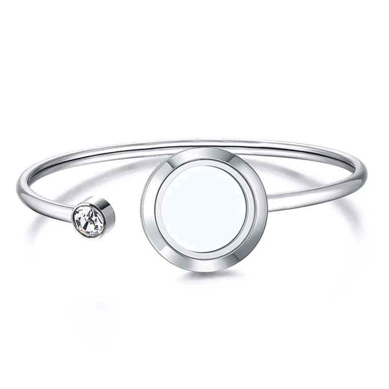 URSJEWELRY 316L нержавеющая сталь 20 мм/25 мм магнитный серебряный цвет плавающие медальоны живой медальон памяти браслет браслеты