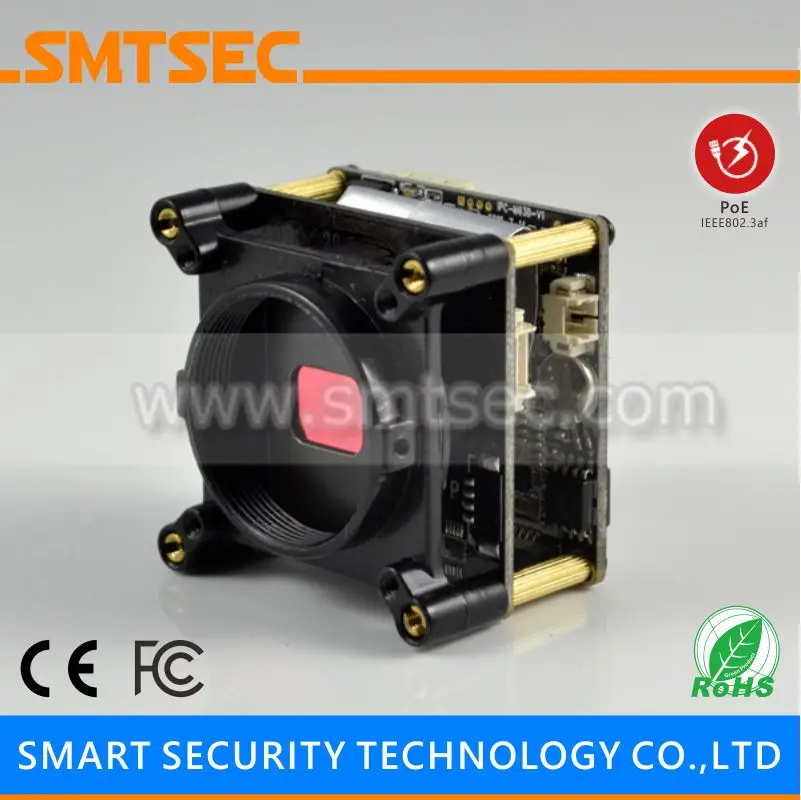 SMTSEC SIP-E178DP 1/1. 8 &quotSONY IMX178 Hi3516D 5MP H.265 печатная плата USB аудио RS485 POE CCTV IP камера модуль |