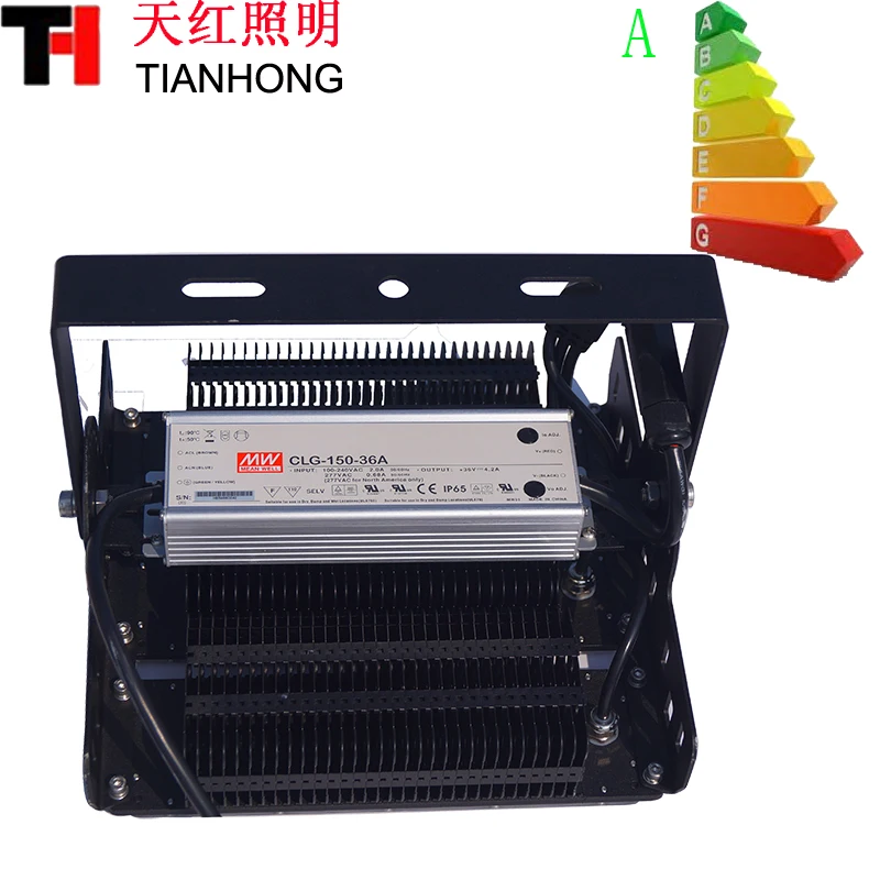 150 лм/Вт IP65 Водонепроницаемый Светодиодный прожектор светодиодный туннельный