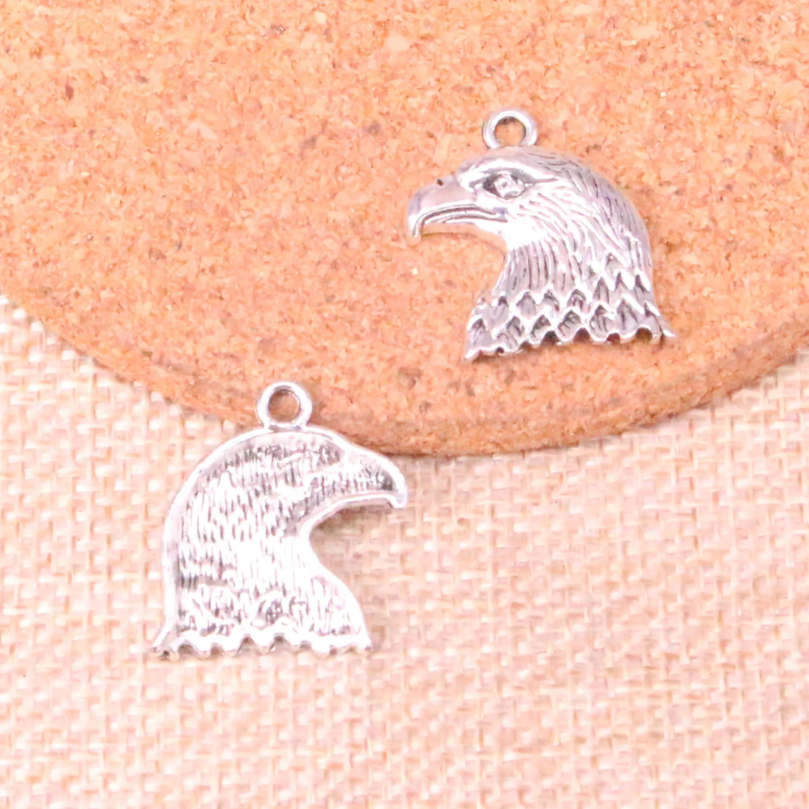 12 шт. металлические подвески для браслета и ожерелья 21 х19 мм