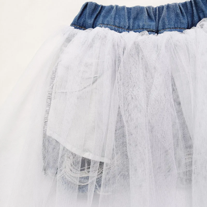 

LarLarBoom Fashion Girls Skirt Summer Kids Fishtail Gauze Skirt Children's Clothing for 1-6Years Baby Girl Denim Skirts