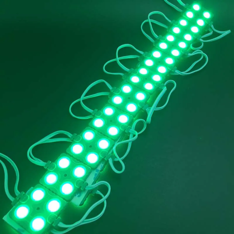 50pcs 5730/5630 4LED Injection LED Module 12V Waterproof IP65 White/Warm White/Red/Blue/Green led | Лампы и освещение