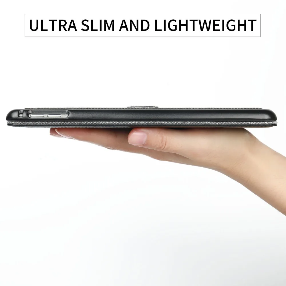 Jisoncase, чехол из микрофибры для iPad Mini 5, ультра тонкая подставка, дизайн, складной чехол-книжка, роскошный бренд, умный чехол для iPad mini 5, чехол