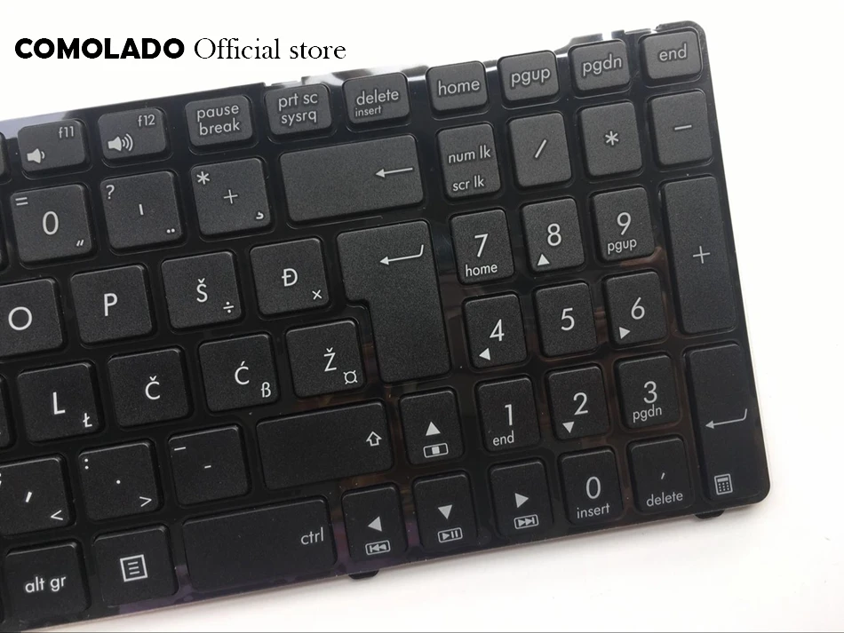 WB Западная балкана клавиатура для ASUS K52J N50 K52 A53 G60 N73 F50 N61 G72 G51 N71 N53 F50N F50Q F50S черная