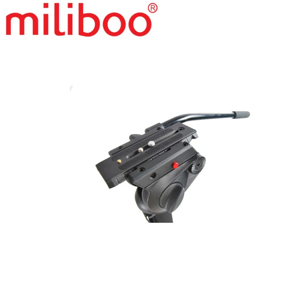 Miliboo MTT704A портативный алюминиевый штатив для профессиональной видеокамеры/DSLR с