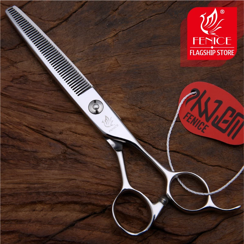 Профессиональные филировочные ножницы Fenice JP440c 30% 6 5 7 0 дюйма|dog grooming scissors|dog thinning