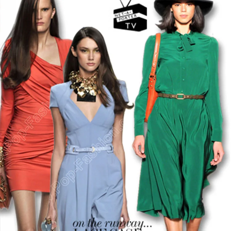 LEO & LIN высококачественная однотонная двойная крепированная шелковая ткань