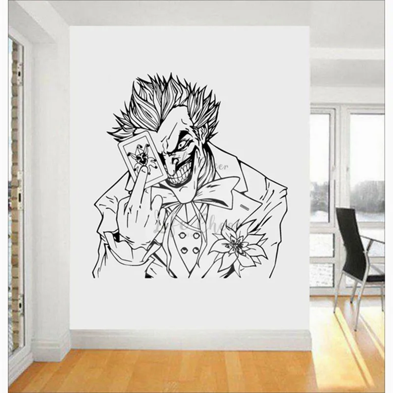 Настенная виниловая наклейка с изображением покера казино|Наклейки на стену| |