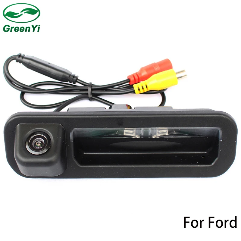 GreenYi специальный переключатель ручка багажника CCD камера заднего вида для Ford Focus хэтчбек седан Focus2 Focus3