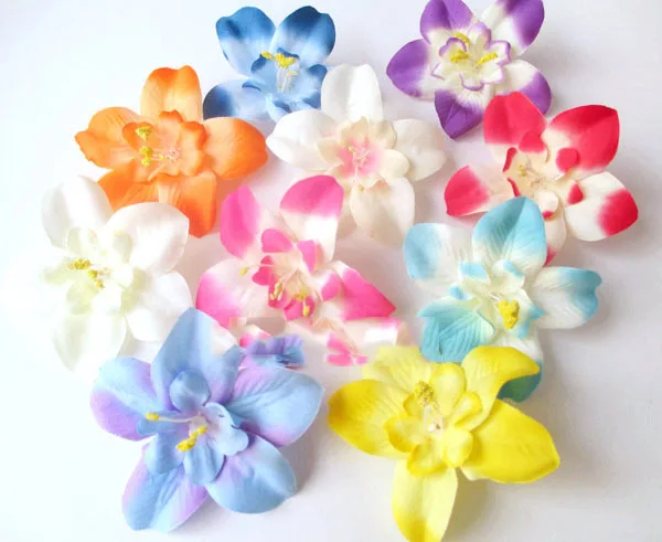 Искусственные головки цветов Искусственный Шелковый цветок Декоративные