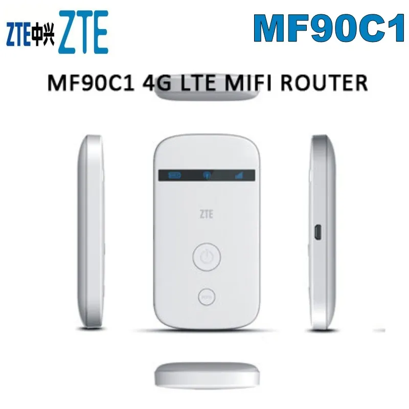 ZTE MF90C1 4G FDD-LTE Диапазон частот: 2 1 Г (B1)/1 8 г (B3) МГц TDD-LTE Band 6G(B38)/2 6 (B41) MHz CDMA 800MHz