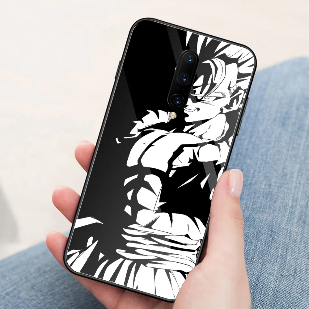 Для Oneplus 6t чехол стеклянная задняя крышка Dragon ball супер Чехол 7 pro coque для 1 + 5 5t 6 |