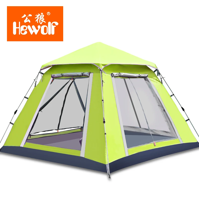 4 Человек На Открытом Воздухе Автоматический Быстрый Открытый Поп-Палатки Семьи