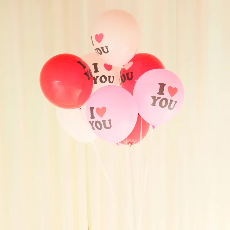 10 шт./лот 12 дюймов marry me IloveU утолщение воздушного шара свадебное украшение