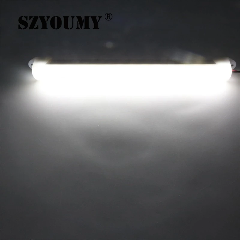 

SZYOUMY DC 12V Led Light Strip Lamp SMD 5630 15leds LED Hard Rigid Strip Light Tube with Clip for Phone Charger PC Tablets
