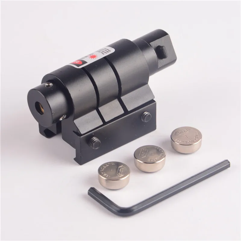 JG3-4 CBSEBIKE Тактический точечный лазерный прицел мини Zeroing прицел с 20 мм Пикатинни - Цвет: JG3-4