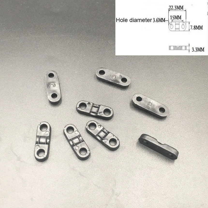 

Зажим для кабеля пластиковый, черного цвета, 100 шт.