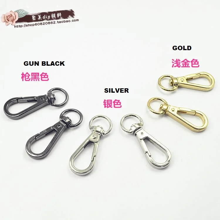 Высокое качество DIY Запчасти для сумок Пряжка собак Сумка ремень крючок