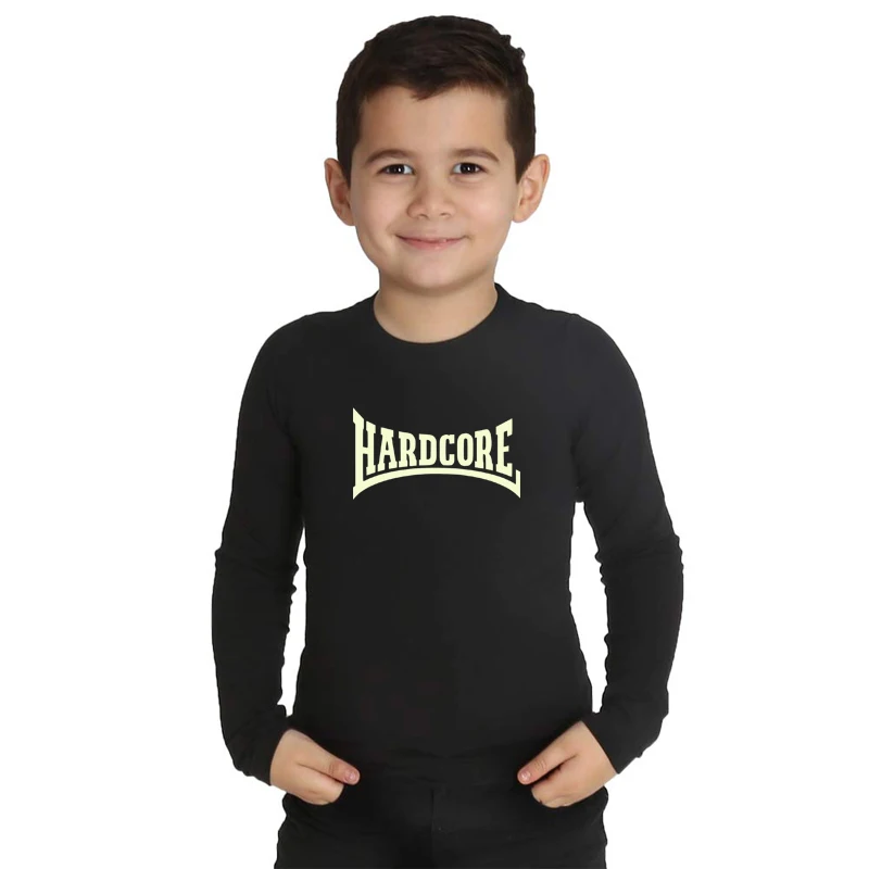 LYTLM жесткая футболка в стиле панк Детская XXX детская зимняя одежда для маленьких