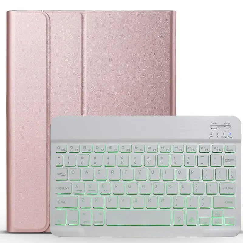Клавиатура с подсветкой чехол для huawei Mediapad M5 Lite 10 10,1 чехол BAH2-W09 BAH2-L09 BAH2-W19 Bluetooth клавиатура кожаный чехол Funda