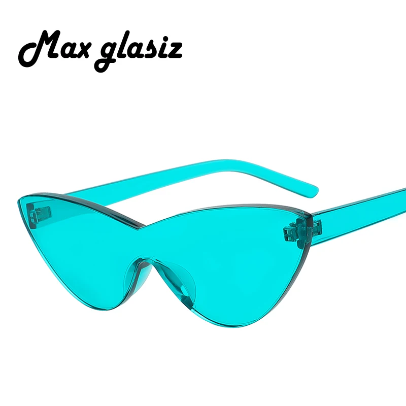 MAX 2018 New Fashion Women Flat Sunglasses Luxury Brand Designer Cateye Sun glasses Eyewear Candy Color UV400 | Аксессуары для