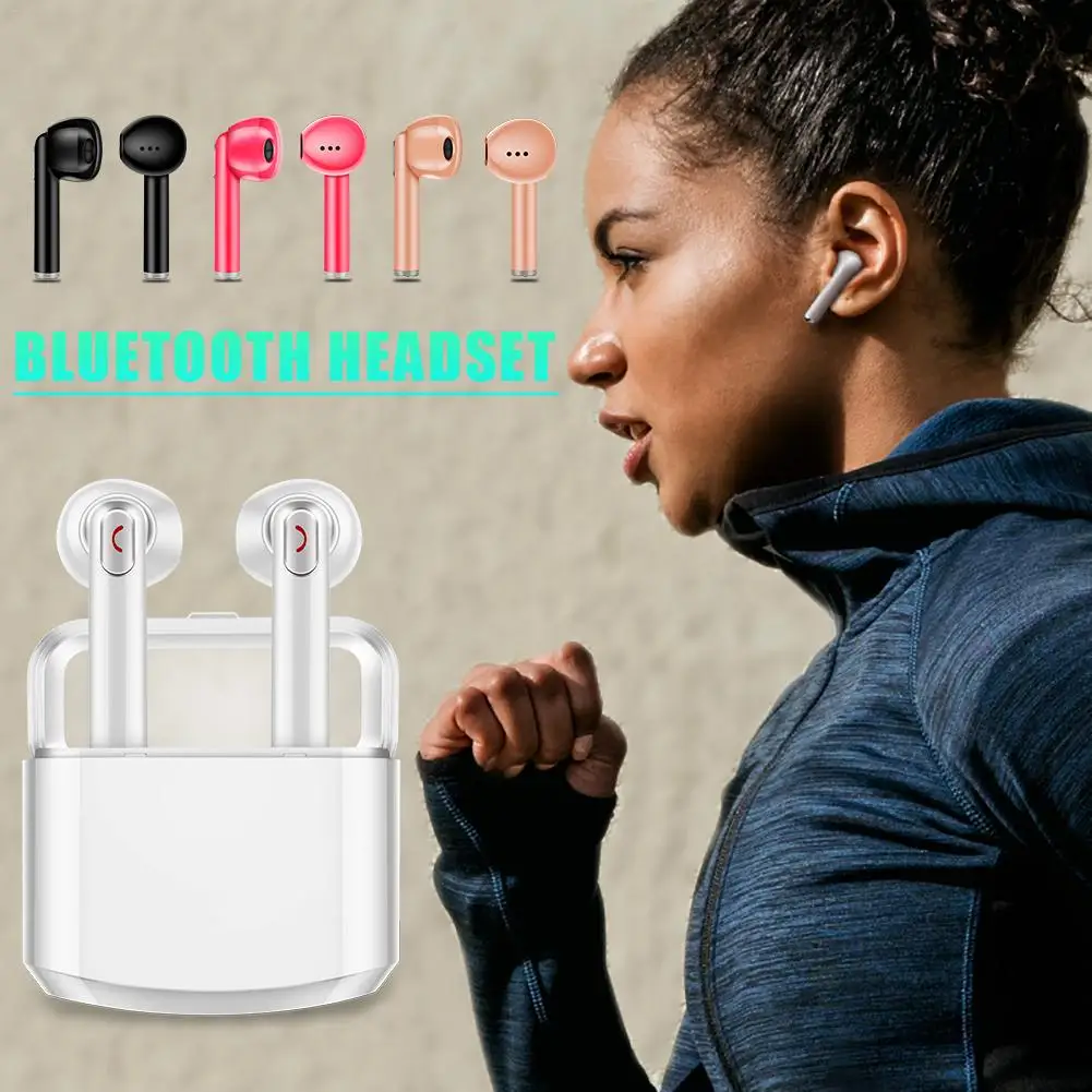 Новинка высококачественные Смарт Беспроводной Bluetooth наушники гарнитура 7 Класс