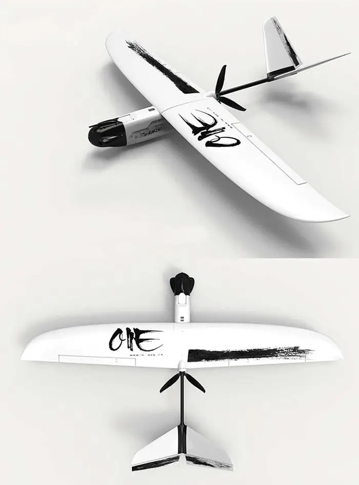 X-UAV One EPO 1800 мм размах крыльев FPV энергоэффективный самолет V Хвост PNP(мотор+ ESC+ сервопривод