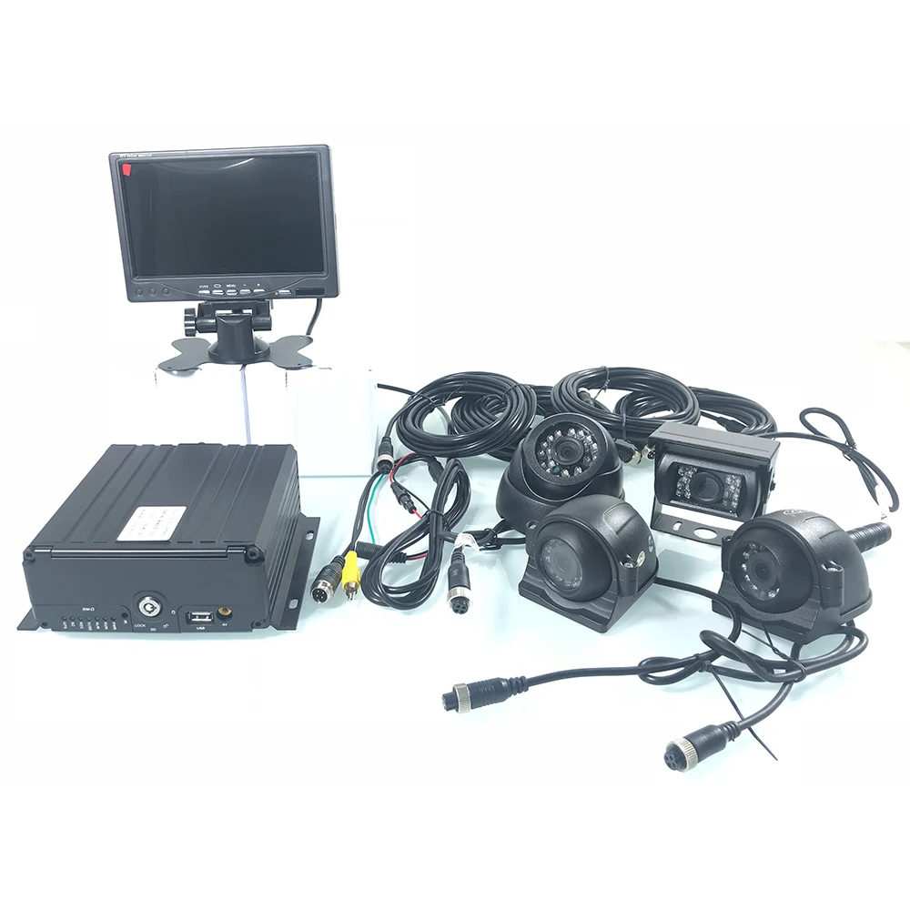 Подлинный коаксиальный HD 960p пиксель 4-канальный мониторинг SD-карта хост грузовик